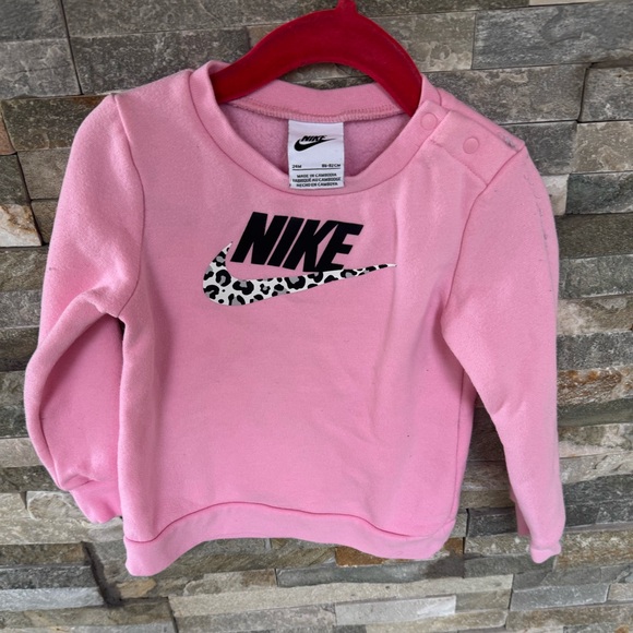 Nike Other - Nike Kids Pink Sweatshirt